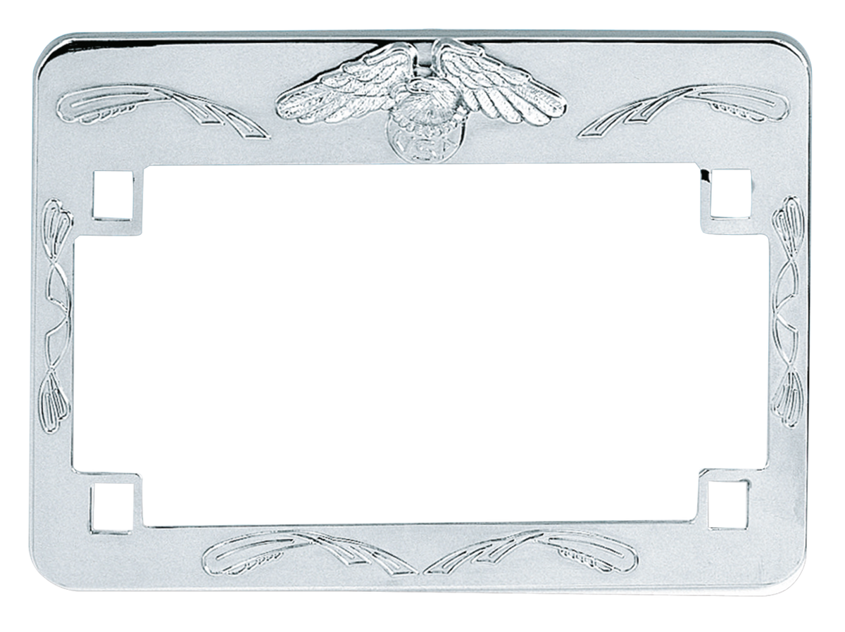 DELUXE CHROME LICENSE PLATE FRAME