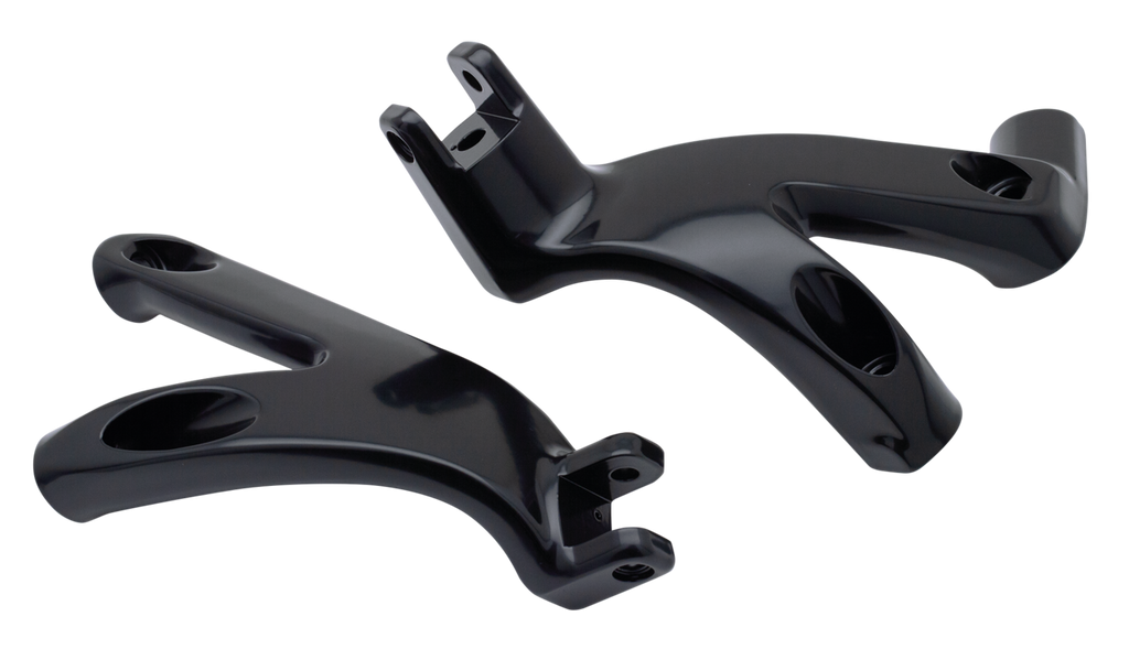 FLOORBOARD TO FOOT PEG CONVERSION BRACKETS FOR MILWAUKEE EIGHT SOFTAIL