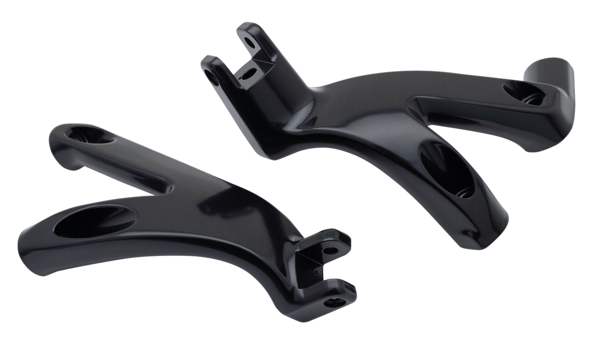 FLOORBOARD TO FOOT PEG CONVERSION BRACKETS FOR MILWAUKEE EIGHT SOFTAIL