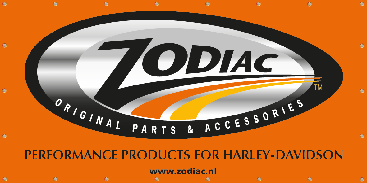 ZODIAC LOGO VINYL BANNER