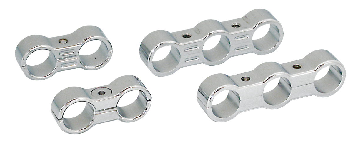 BILLET OIL LINE, FUEL LINE HOSE AND PLUG WIRE SEPARATORS