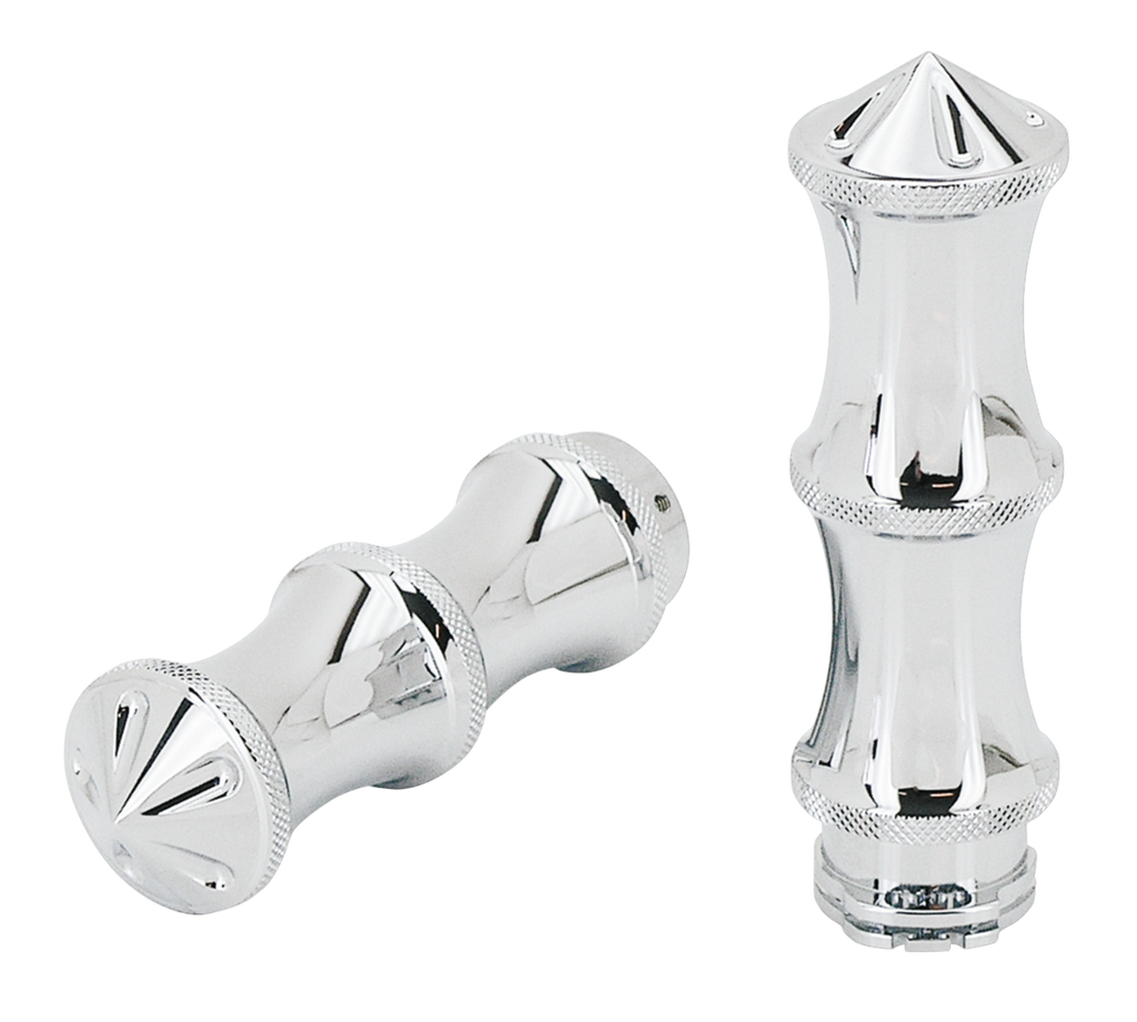 CHROME BILLET MIAMI GRIPS