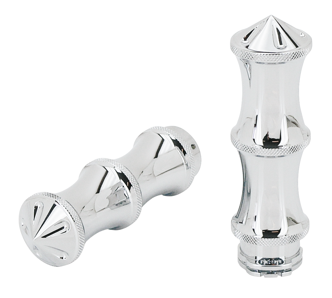 CHROME BILLET MIAMI GRIPS