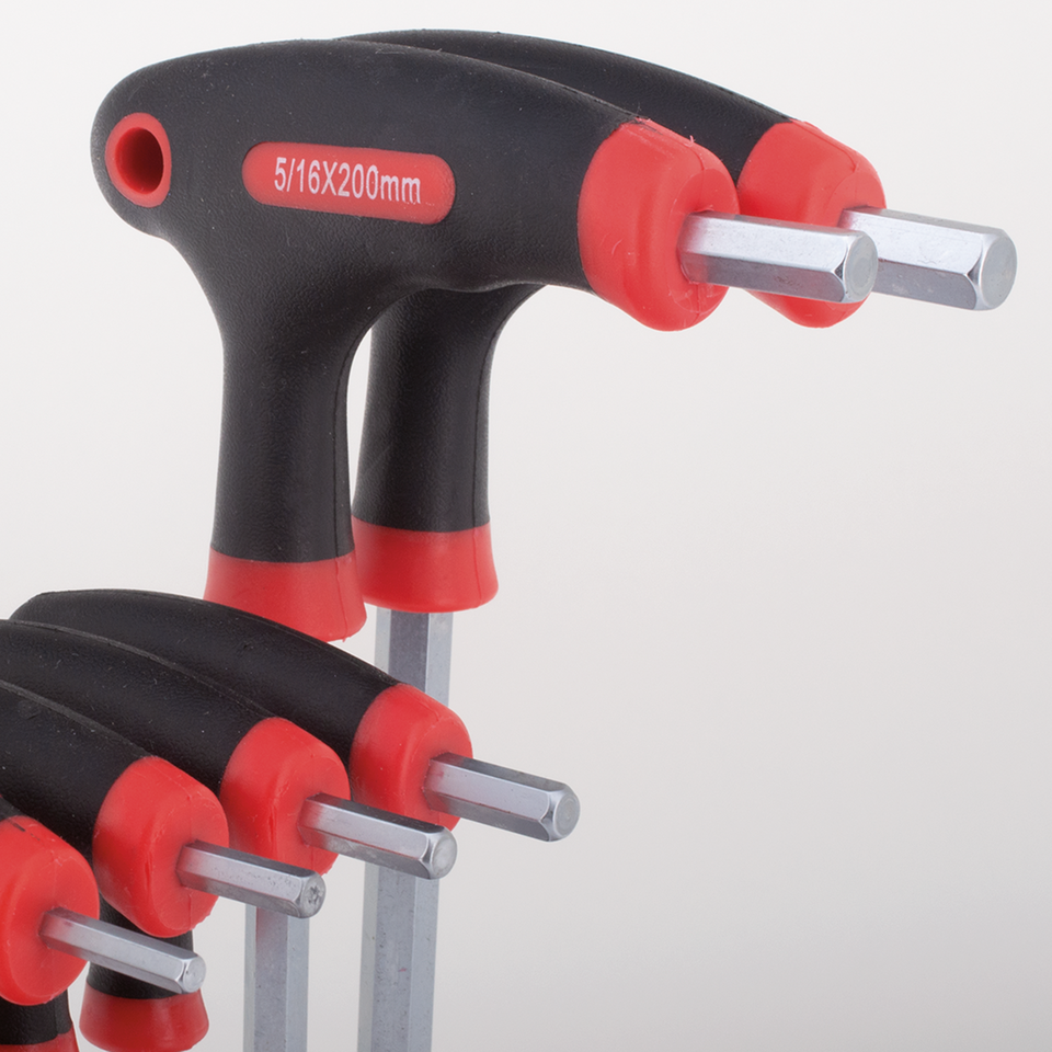 10-PIECE INCH SIZE INTERNAL HEX WRENCH SET