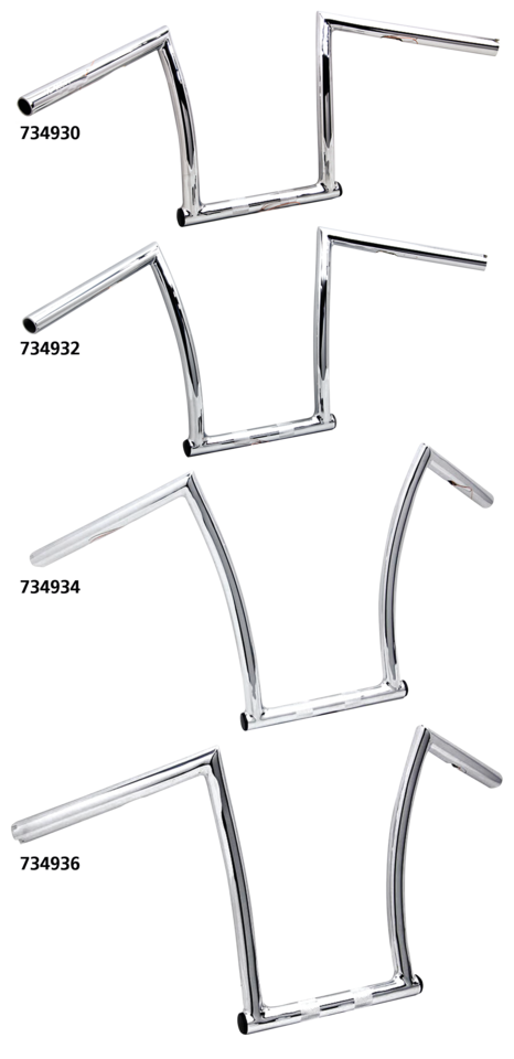 CHIZELED MINI APE HANDLEBARS