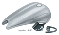 ONE PIECE 2" STRETCHED STEEL TANK WITH INDENTS FOR SPORTSTER
