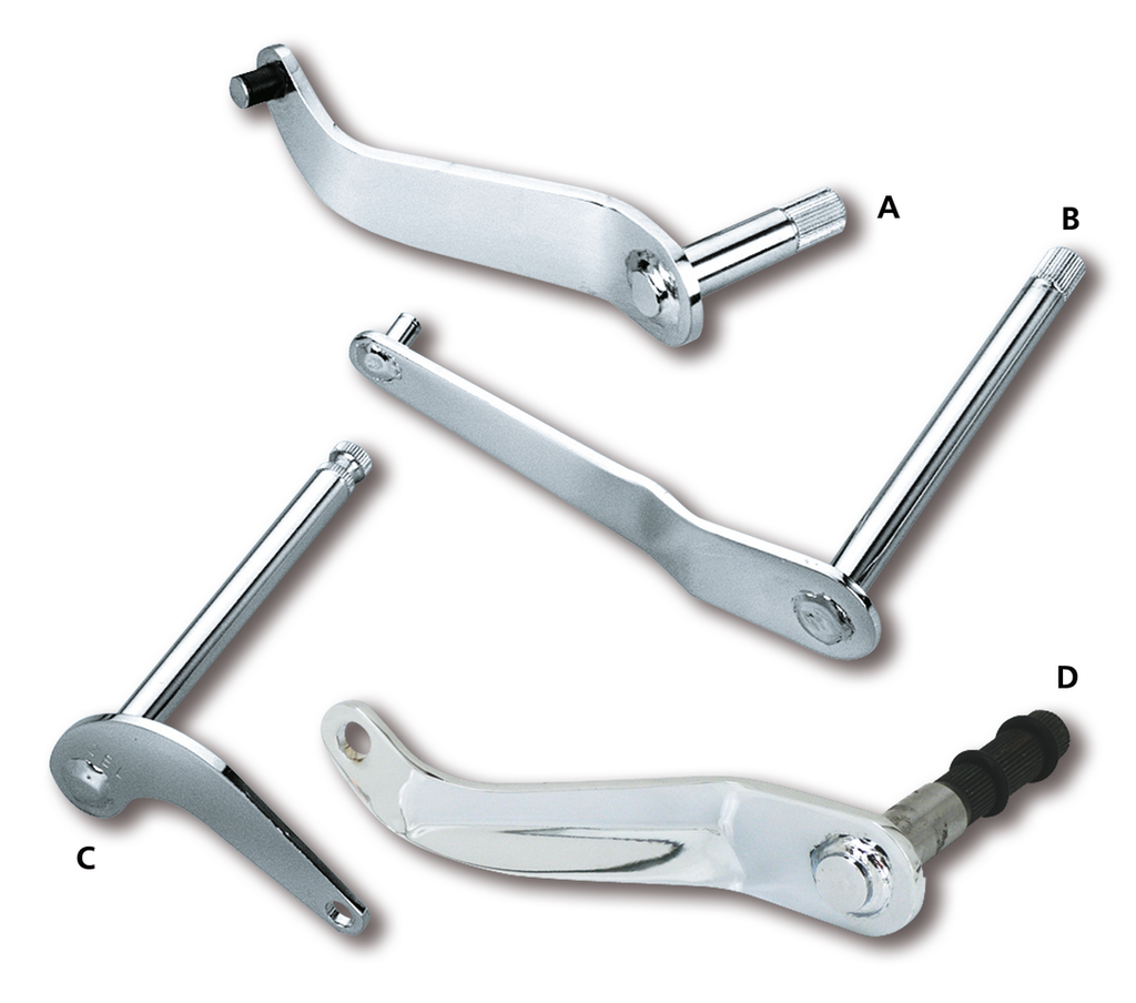 CHROME PLATED SHIFTER SHAFTS