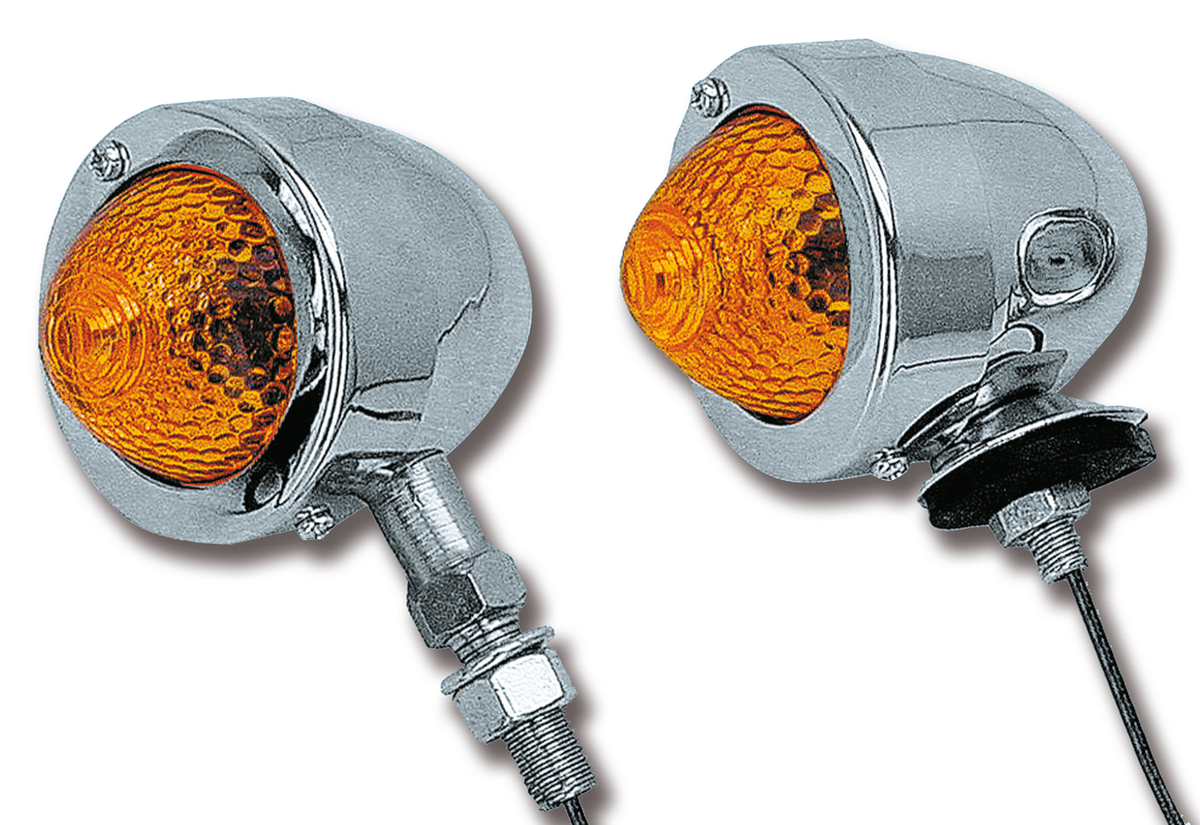 BULLET MARKER LIGHTS WITH EU-APPROVED HONEYCOMB LENSES