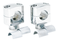 CHROME SQUARED BILLET RISERS