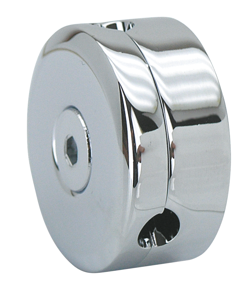 CHROME CUSTOM BRAKE LINE CLAMP