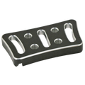 BILLET ALUMINUM BRAKE PEDAL PADS FOR TOURING