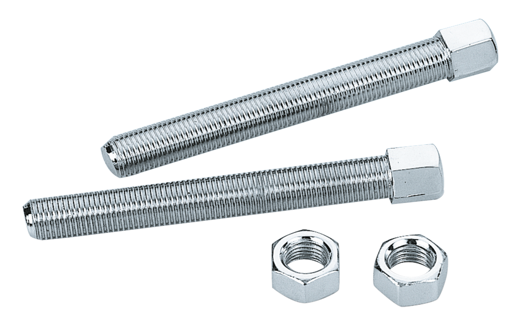 CHROME REAR WHEEL ADJUSTERS