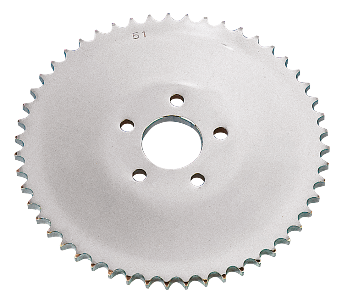 CHROME PLATED SOLID REAR SPROCKETS