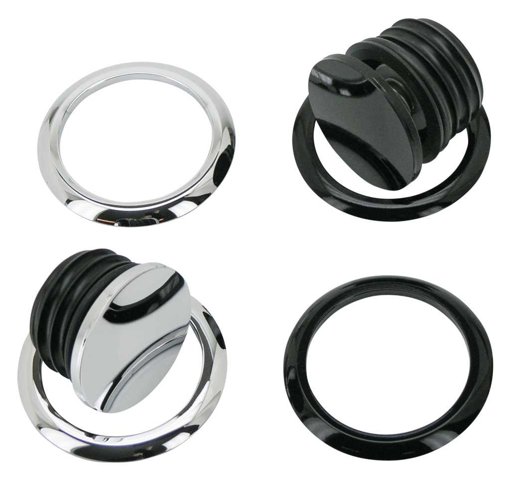 FLUSH-MOUNT FUEL CAPS
