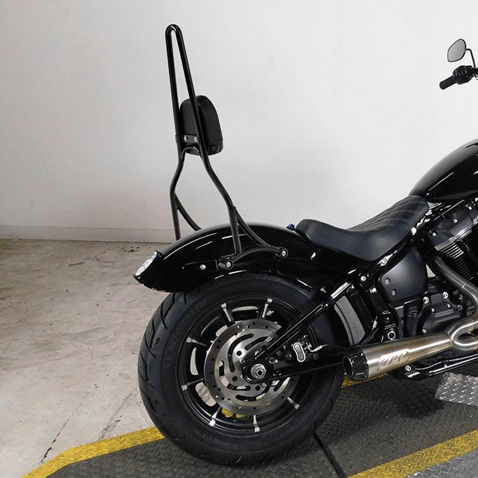 BOLT-ON TALL SISSY BARS WITH PAD
