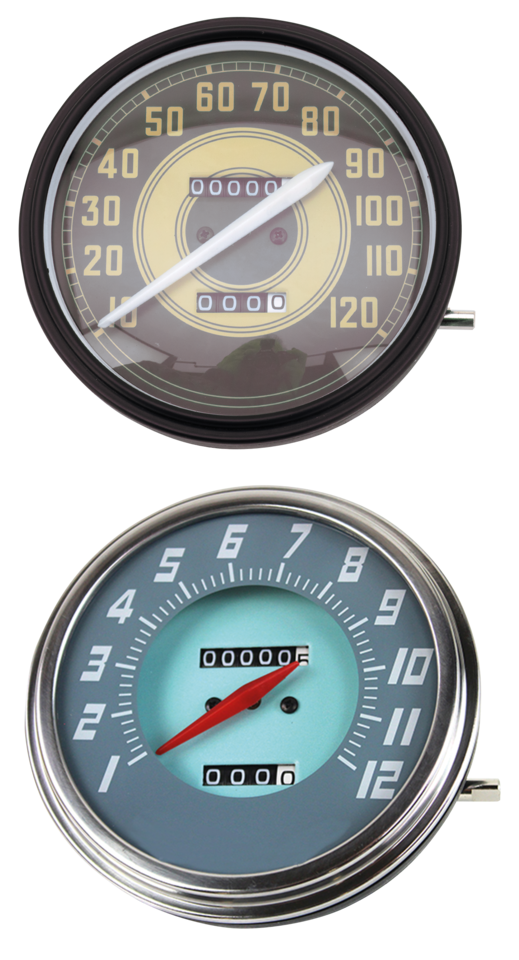 V-TWIN SPEEDOMETERS FOR FLATHEAD, SERVI-CAR & BIG TWIN