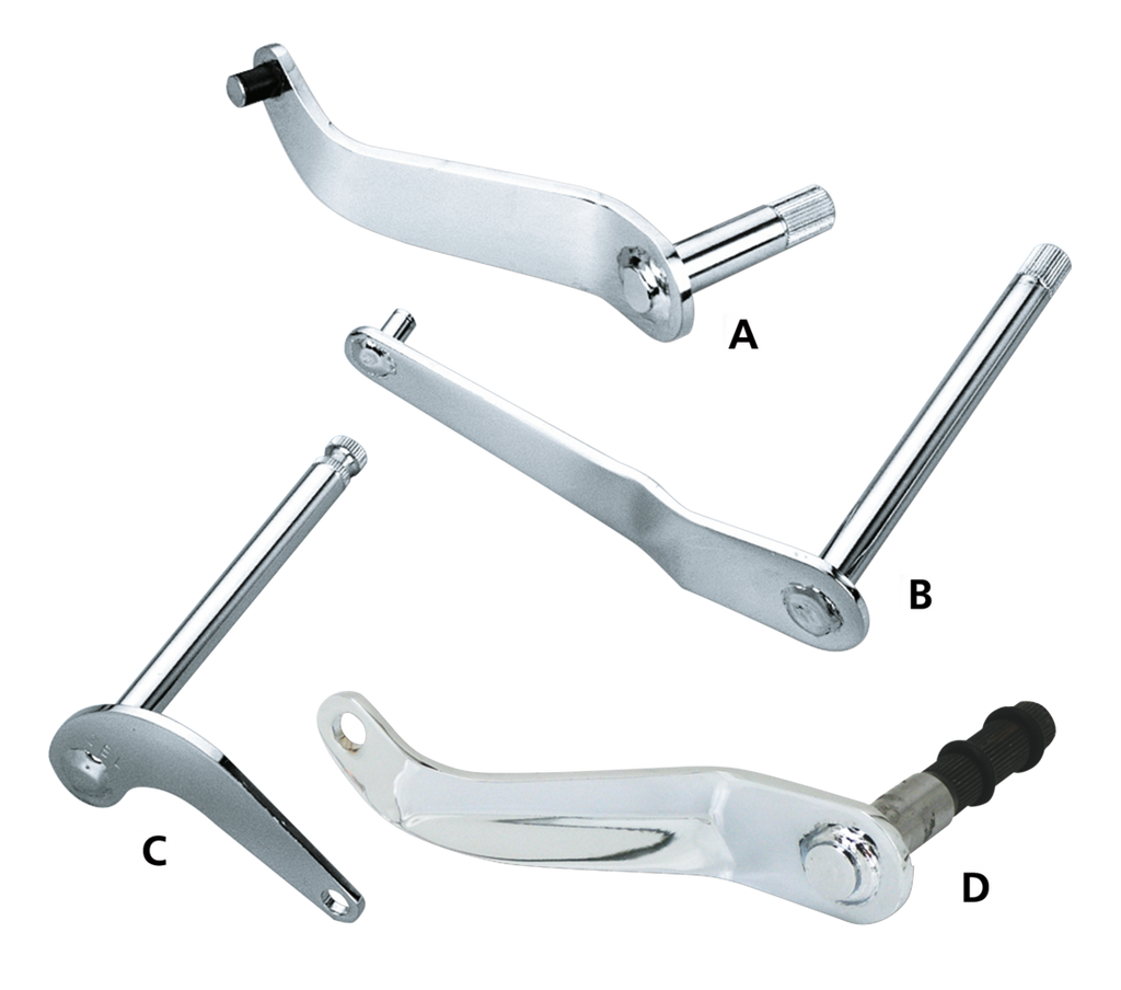 CHROME PLATED SHIFTER SHAFTS
