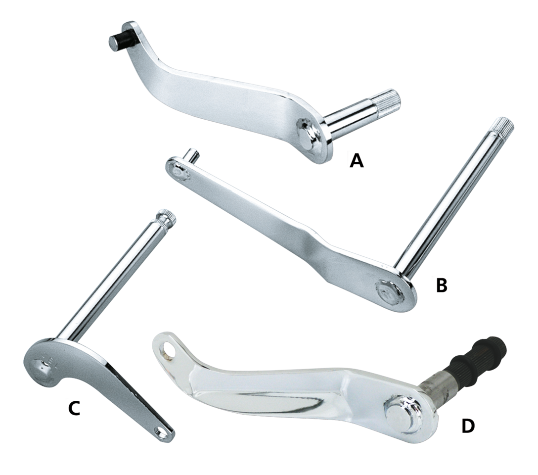 CHROME PLATED SHIFTER SHAFTS
