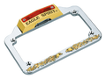 EAGLE SPIRIT LICENSE PLATE FRAME WITH LIGHT