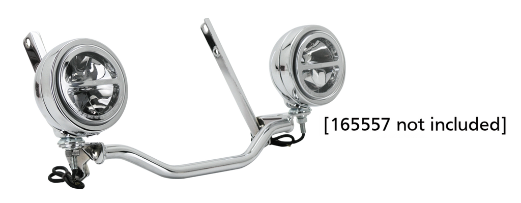 CHROME SPOT LAMP MOUNTING BARS