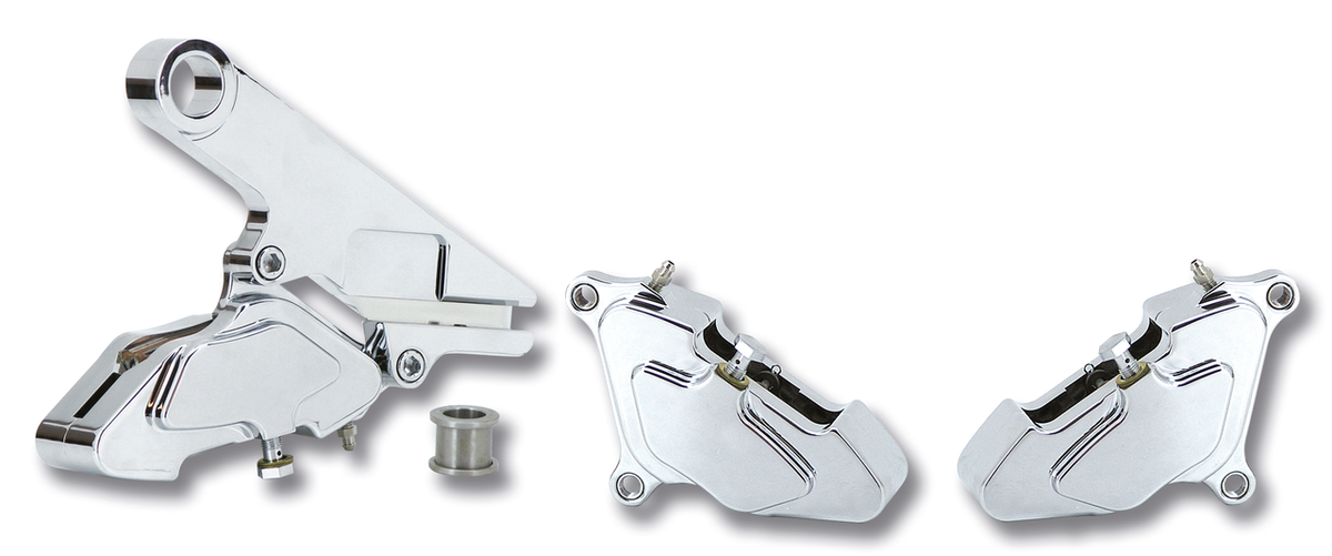 GENUINE ZODIAC BILLET ALUMINUM CUSTOM STYLE BRAKE CALIPERS