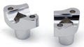 CHROME SHORTY HANDLEBAR RISERS