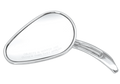 CHROME SWEEPING TEARDROP STYLE MIRRORS
