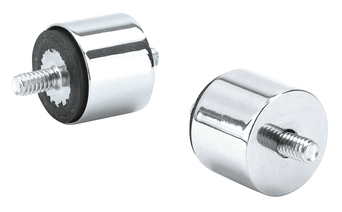 CHROME COVERED ANTI-VIBRATION MOUNTS