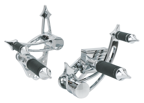 "GLADIATOR" BILLET ALUMINUM FORWARD CONTROL KITS FOR FX, FL AND SOFTAIL