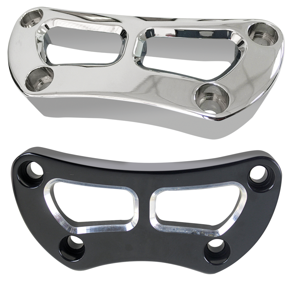 ONE-PIECE UPPER HANDLEBAR CLAMPS
