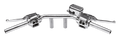 CHROME HANDLEBAR CONTROLS FOR 1982-1995 MODELS