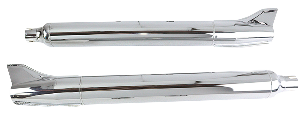 TORPEDO FISHTAIL MUFFLERS FOR TOURING