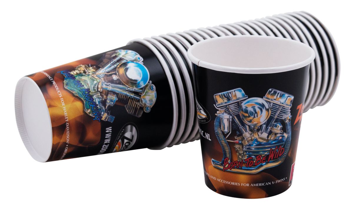 ZODIAC DISPOSABLE COFFEE CUPS