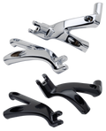 FLOORBOARD TO FOOT PEG CONVERSION BRACKETS FOR MILWAUKEE EIGHT SOFTAIL