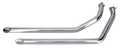 RADII DRAG PIPES FOR ELECTRIC START FX SHOVELHEAD