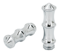 CHROME BILLET MIAMI GRIPS
