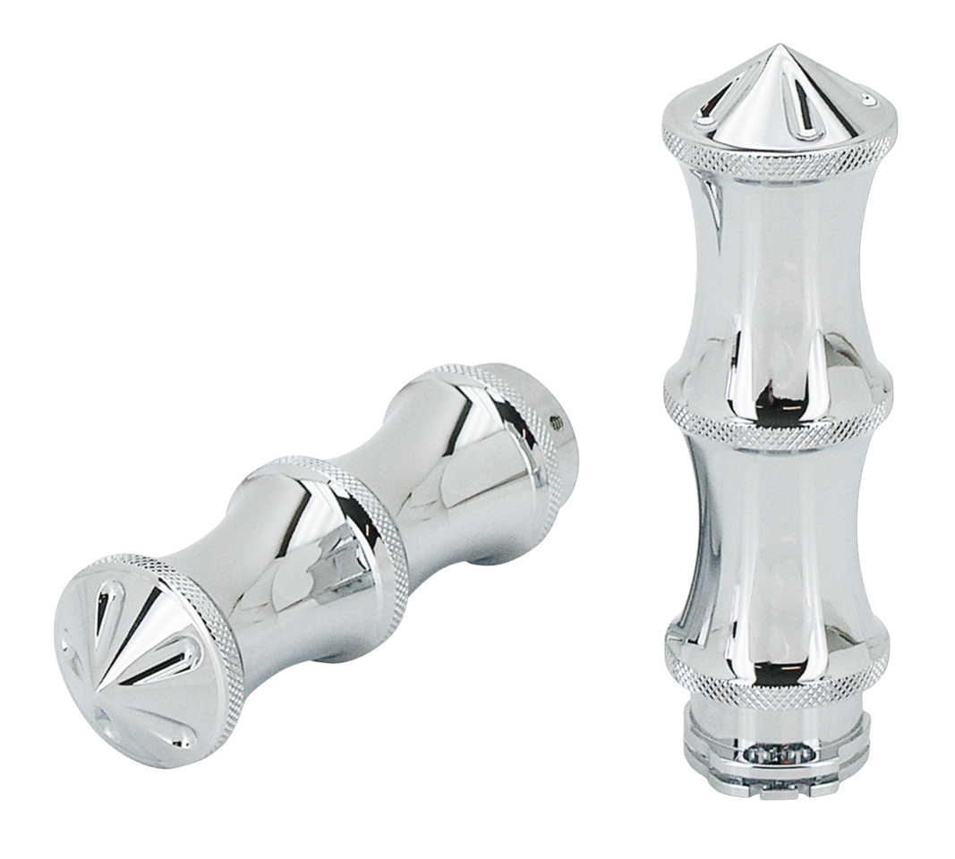 CHROME BILLET MIAMI GRIPS