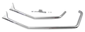 CHROME UPSWEEP FISHTAIL DRAG PIPES