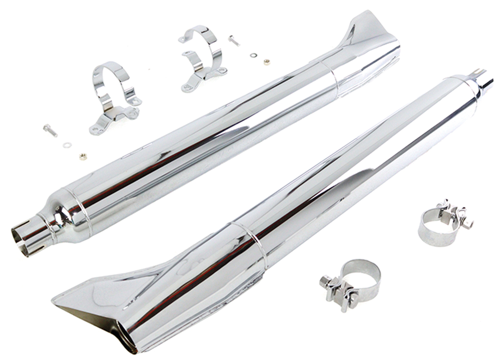 TORPEDO FISHTAIL MUFFLERS FOR TOURING