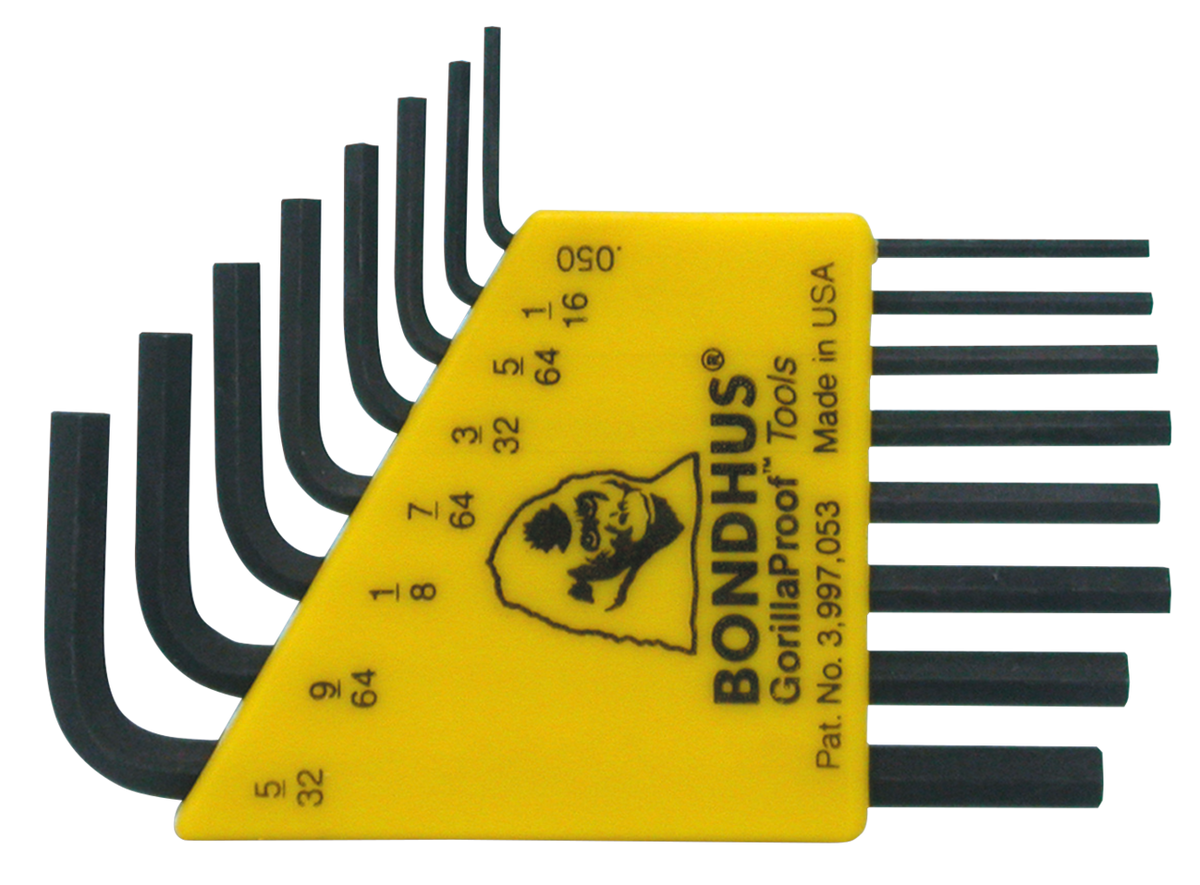 INCH SIZE HEX KEY SETS