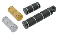 RETRO STYLE KNURLED BILLET ALUMINUM FOOT & SHIFTER PEGS