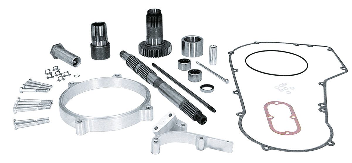 PRIMARY OFFSET KIT FOR 5 & 6 SPEED MODELS INCLUDING DYNA & SOFTAIL