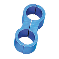 ANODIZED OIL AND FUEL LINE SEPARATORS