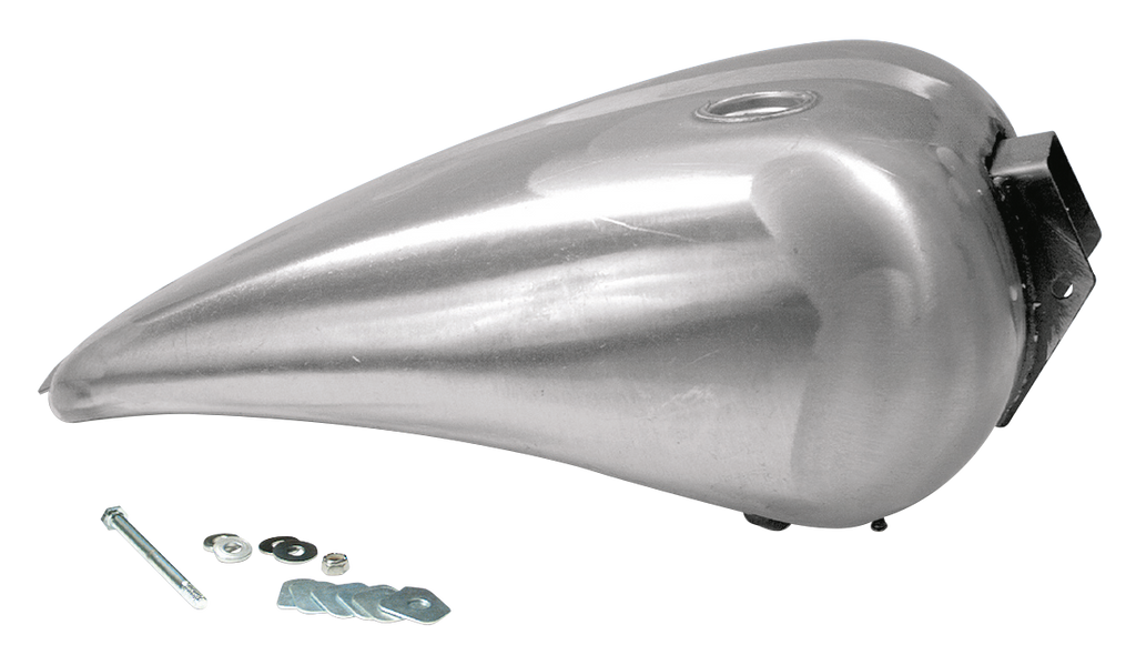 ONE PIECE STRETCHED SMOOTH TOP STEEL GAS TANK FOR FXR