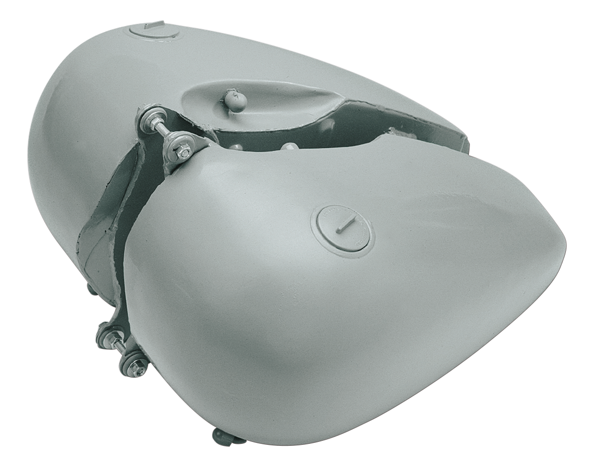 "KING" 6 GALLON FLAT-SIDE FAT BOB TANK