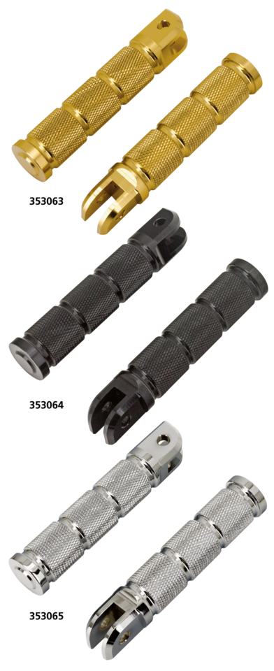 DRIVER FOOT PEGS FOR MILWAUKEE EIGHT SOFTAIL