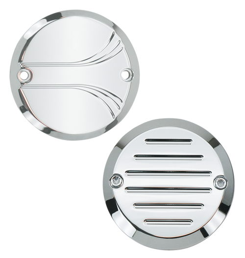 "PRO MAX" CHROME BILLET TIMER COVERS