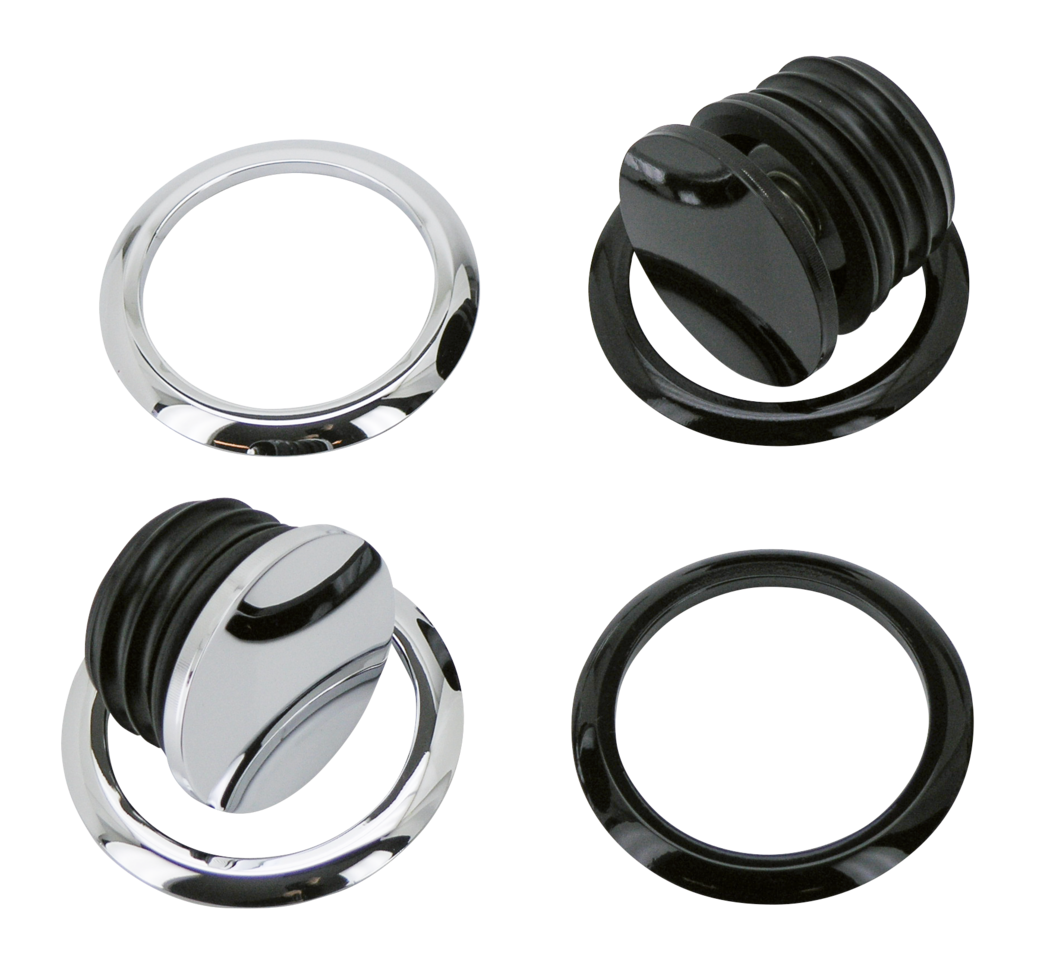 FLUSH-MOUNT FUEL CAPS