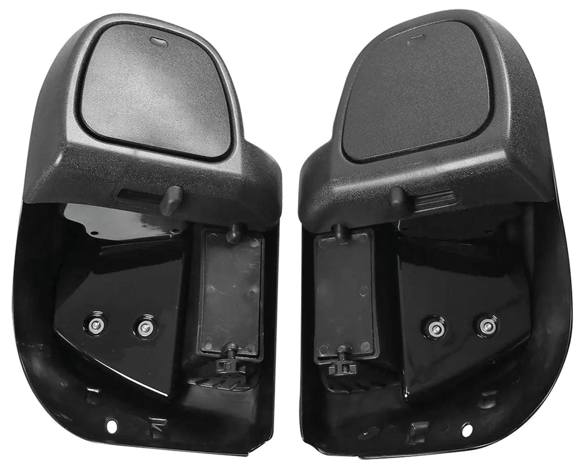 CARBON LOOK FAIRING LOWERS WITH GLOVE BOXES