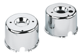 CHROME SPEEDO AND TACHO COVER SET